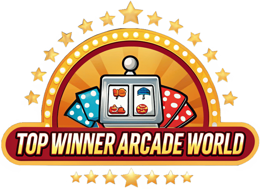 TOPWINNERARCADEWORLD Logo